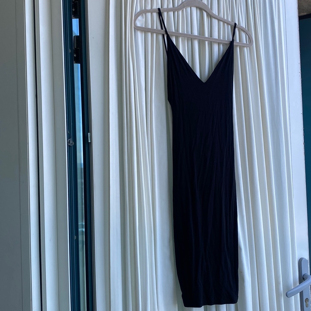 Room Service - size small black - dress with a beautiful knot detail in the back